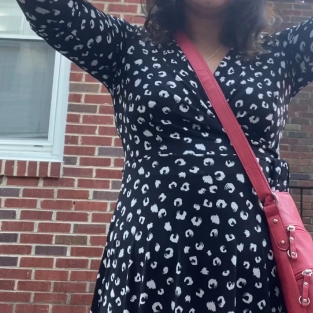 Hail3y :23 black and white dress - Picture 5 of 5